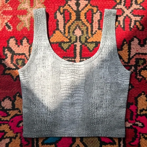 Indah Clash Easy Crop Tank - Picture 1 of 3